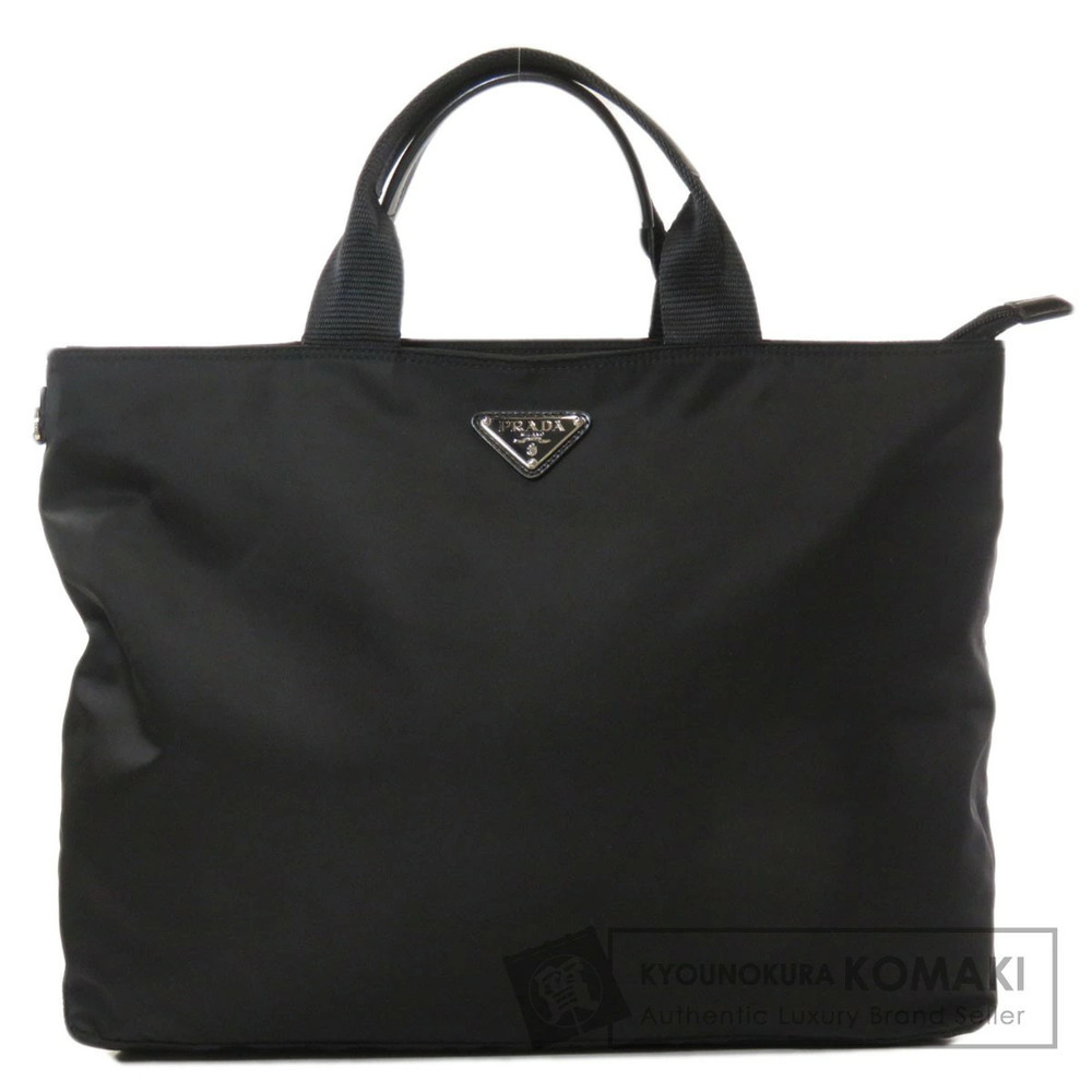 Prada Tessuto tote bag black saffiano leather